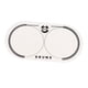 thumbnail image 1 of Parche De Batería Doble De 1 Pieza Para Accesorios De Almohadillas Antideslizantes, Blanco, 1 of 5