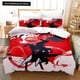 thumbnail image 1 of x1919 Bed Sheetsed Helluva Boss Bedding Set Duvet Cover Cover Twin Quilt Adult Kids Bedclothes Duvetcover Sets Home Textile 3-Piece Bedding Set (1 Duvet Cover + 2 Pillow Shams) nj1919, 1 of 5
