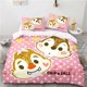 thumbnail image 1 of Cartoon Chip 'n' Dale comforter sets, Home Bedroom Twin Full Queen Bed Bedding Set Boy Girl Duvet Set Gift 2/3pcs Bed Sheets, 1 of 5