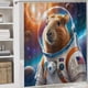thumbnail image 5 of Capibara-theme 4-Piece Shower Curtain Set with Rugs, Waterproof Bathroom Decor Set Includes Bath Mat, U-Shaped Rug, Toilet Lid Cover and Curtain with Hooks, 5 of 6