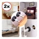 thumbnail image 2 of 2 Topes Ajustables Antivibración Para Muebles Negro, 2 of 3