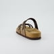 thumbnail image 5 of Sandalias CUSHIONAIRE Luna con plantilla de corcho para mujer, color marrón, talla 9, 5 of 6