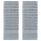 thumbnail image 1 of REGALWOVEN Toallas de Mano de Algodón, Toalla Decorativa de Patrón a Rayas para Baño, Viaje, Campamento Gris 2 Piezas, 1 of 7