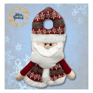 Genérico - Adorno Colgante De Papel De Papa Noel Para Puerta Navidad 2025