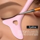 thumbnail image 4 of Get Perfect Winged Eyeliner and Eyebrows Every Time with our Reusable Silicone Stencils - Multifunctional Cat Shape Eyeliner and Eyeshadow Guide Template, 4 of 4