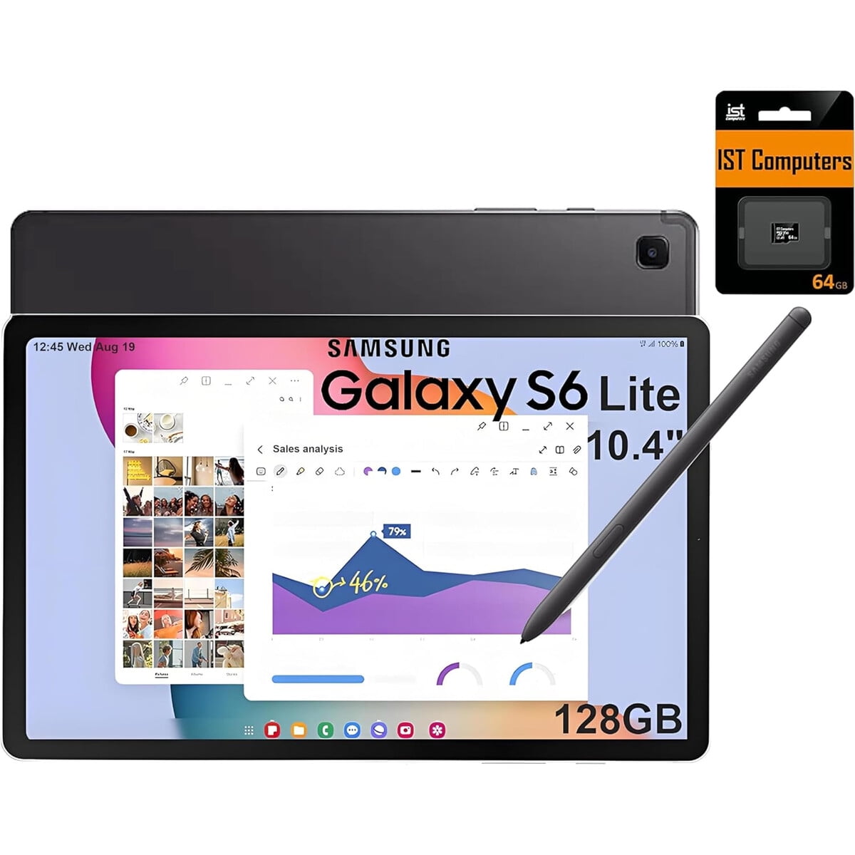 Tablet Samsung Galaxy Tab S6 Lite 10.4 128gb 4gb Ram S Pen