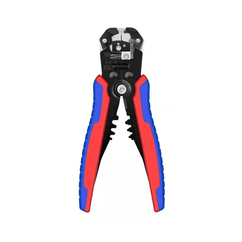 Genérico - Crimpeadora Alicate Prensa Pelacables + 1200 Terminales, Color Negro