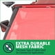 thumbnail image 3 of Toldo Bimini MasterTop de Malla Rojo para Jeep Wrangler 87-95, 3 of 6