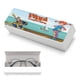 thumbnail image 5 of Pippi Calzaslargas Estuche Rígido para Gafas de Cuero PU Protector con Forro de Felpa Premium Suave para Hombres y Mujeres, 5 of 6