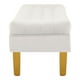 thumbnail image 3 of Banqueta Wood 2c Felpa 01 Crudo, 3 of 4