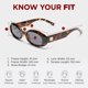 thumbnail image 4 of Gafas de Sol Le Specs Work It Dark Tort 150 mm, 4 of 7