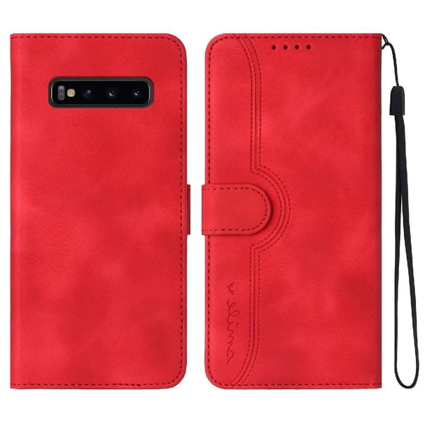 Funda FOXDOCK para Samsung Galaxy S10 -Diseño elegante,Ideal para hombres y mujeres