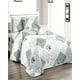 thumbnail image 4 of Quilt De Verano 2 Plazas Diseño Flores Y Cuadros 230x250 Cm Blanco1, 4 of 4