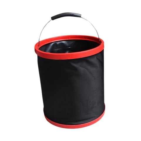 Ioensy - Cubo De Agua Plegable, Contenedor De Agua Para Exteriores, Ideal Para Senderismo, Hogar Y Mochileros.