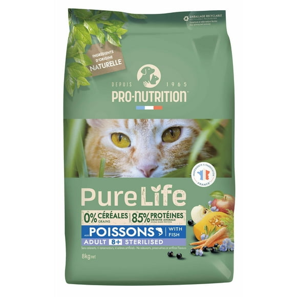 Pure Life Alimento Sterilized Cat 8+ 8kg
