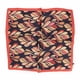 thumbnail image 2 of Pañuelo tipo seda 70 x 70 estampado casual elegante rojo Talla Única, 2 of 4