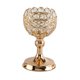 thumbnail image 3 of Candelero De Cristal Tealight Candelabro De Escritorio Para Comedor Golden M, 3 of 5