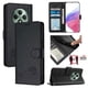 thumbnail image 1 of Funda tipo cartera FOXDOCK para OPPO Reno 12F con soporte, ranuras, RFID, diseño de gato, 1 of 5