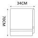 thumbnail image 4 of Toalla De Baño Algodon Pompones Toalla Fina Elegante 70x34cm blanco, 4 of 4