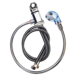 Ioensy - Juego De Grifos Para Champú De Salón Cabezal De Ducha De Grifo Para Lavar El Cabello Para Salón Spa 80 Cm