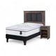 thumbnail image 1 of Cama Rosen Art 4 1.5 Plazas+Respaldo Rachel+Velador Ferrara, 1 of 6