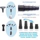 thumbnail image 5 of Kit de Adaptador para Manguera de Aspiradora - Adaptadores de Fijación de Aspiradora Compatibles con la Mayoría de Aspiradoras - Adaptador de Manguera para Piscina Conector de 1-1/4" O 1-1/2" - Co..., 5 of 9