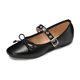 thumbnail image 2 of Ballerinas PU Mujer Plano Weide YOU592, 2 of 3