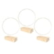 thumbnail image 3 of 3 Anillos De Guirnalda De Flores De Aros DIY Para Accesorios De Arreglos De Boda Aureate, 3 of 5