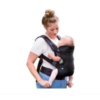 Riqui - Portabebés Cangurera Ergonómico Negro