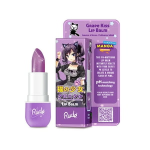Bálsamo Labial Kiss Colección Manga Uva Rude Cosmetics