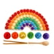 thumbnail image 5 of Juego De Cuentas De Madera Con Clavija, Juego De Conteo De Colores A Juego Para Niños Y Niñas, Fiesta De Madera, 5 of 5
