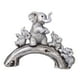 thumbnail image 5 of Estatua De Elefante De Resina, Escultura Moderna De Elefante Para Oficina, Estantería, Gabinete, Plata, 5 of 5