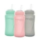 thumbnail image 3 of Mamadera De Vidrio Con Bombilla 240 ml Rosado, 3 of 3