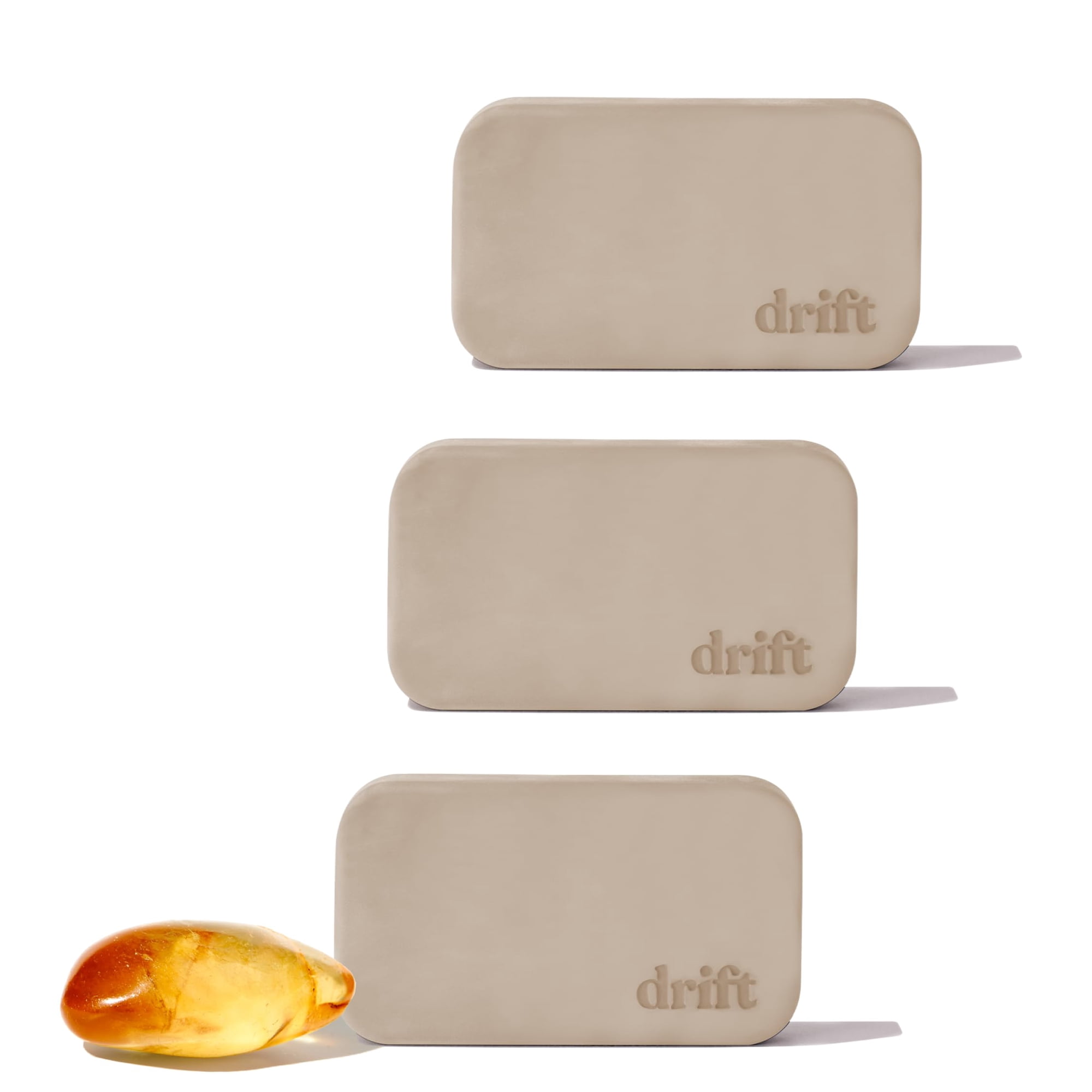 Recambio Para Ambientador De Coche Drift Stone Con Aroma A Ámbar, Paquete De 3