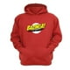 thumbnail image 1 of Polerón Canguro Bazinga Rojo Talla L Unisex, 1 of 3