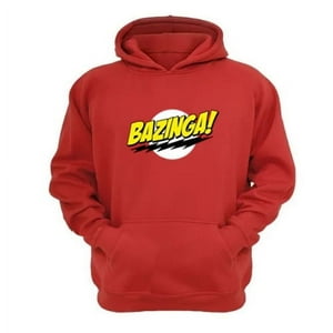 Genérico - Polerón Canguro Bazinga Rojo Talla Xs Unisex