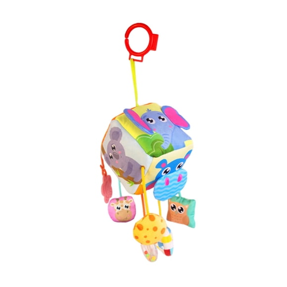 Móvil De Cuna Para Guardería, Juguete De Actividad Con Cuerda Para Tirar, Para Baby Shower, Estilo Viaje B