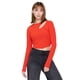 thumbnail image 1 of Polera Mujer Manga Larga Cut Out Pecho Rojo Corona, 1 of 5