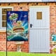 thumbnail image 2 of SpongeBob -bandera de jardín temática. Regalo perfecto para fans, amigos y familiares, ideal para actividades al aire libre y decoración de fiestas.28CM*45CM, 2 of 5