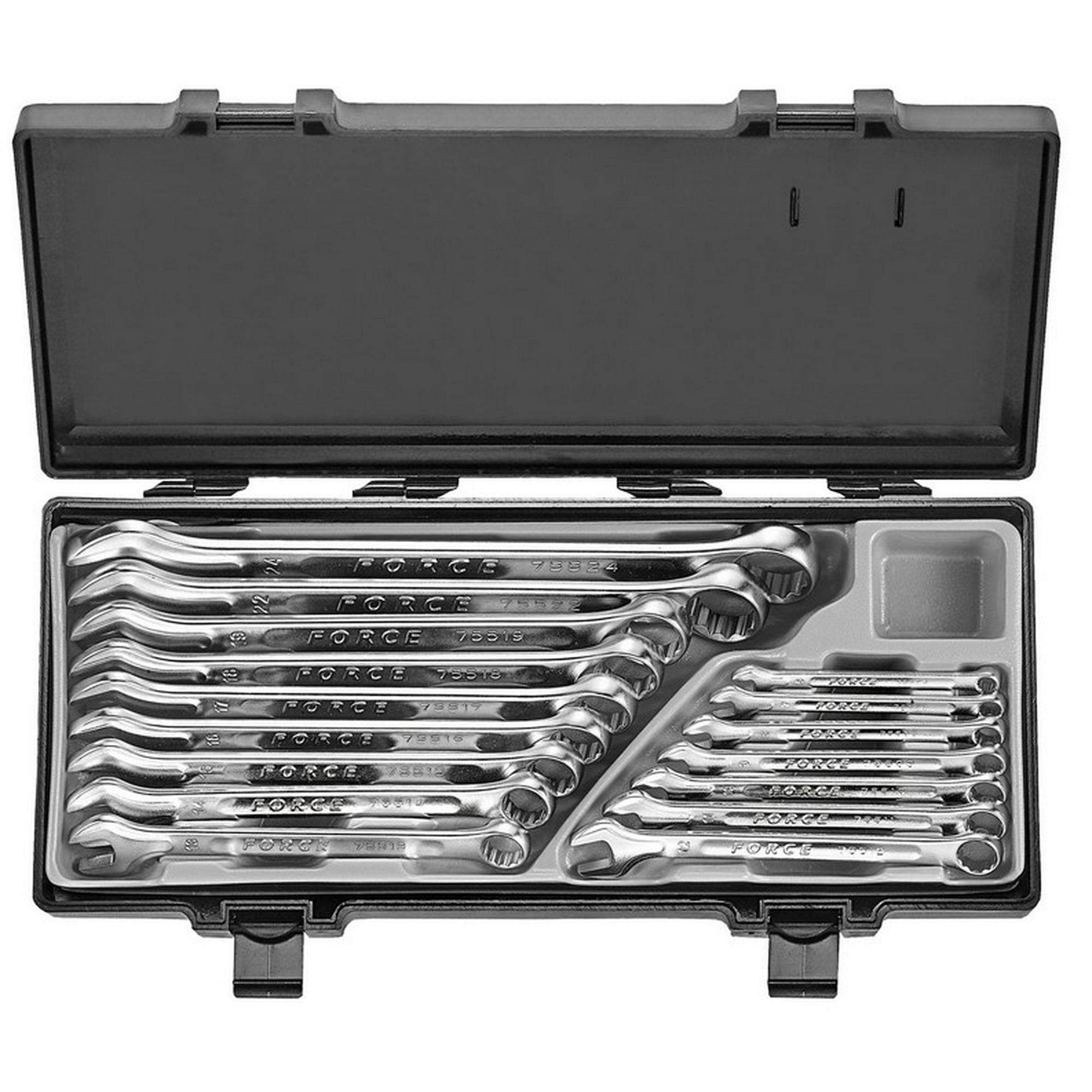 Force - Juego De Llaves Punta Corona 6 A 24 Mm 16 Piezas