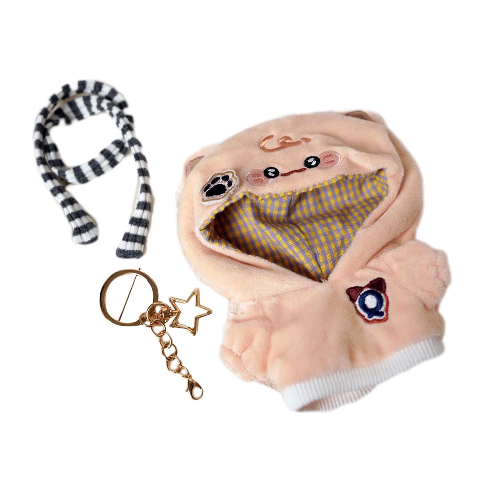 Bothyi - Conjunto De Bufanda Con Capucha, Trajes De Muñecas Fáciles De Usar Para Niños, Niñas, Regalo De Cumpleaños, Garra De Gato