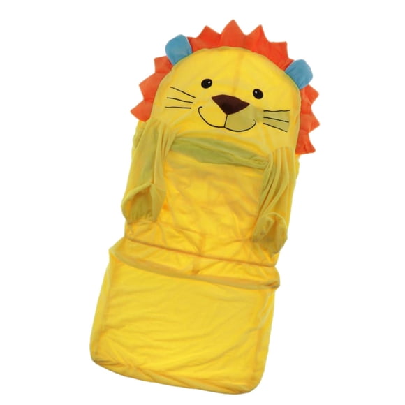 Ni?os de dibujos animados Sofá plegable Sillas Funda de asiento Funda de sillón para ni?os León amarillo
