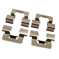 Ioensy - 4 Uds Clips De Ajuste De Pastilla De Freno Trasero Lx0534 Para Accesorios Opel 2008-2017