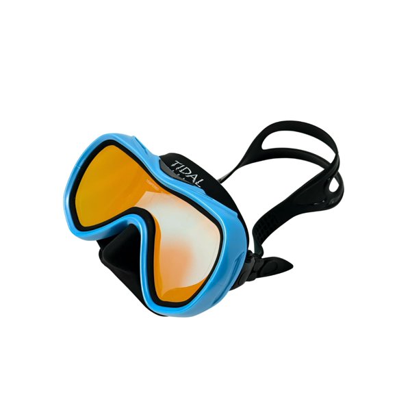 Máscara de buceo Pro Shot antiempañante de ángulo amplio con lente tintada