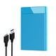 thumbnail image 2 of Caja SSD Para Disco Duro Externo De 2,5 Pulgadas Con Cable USB Soporte Ligero Azul, 2 of 5
