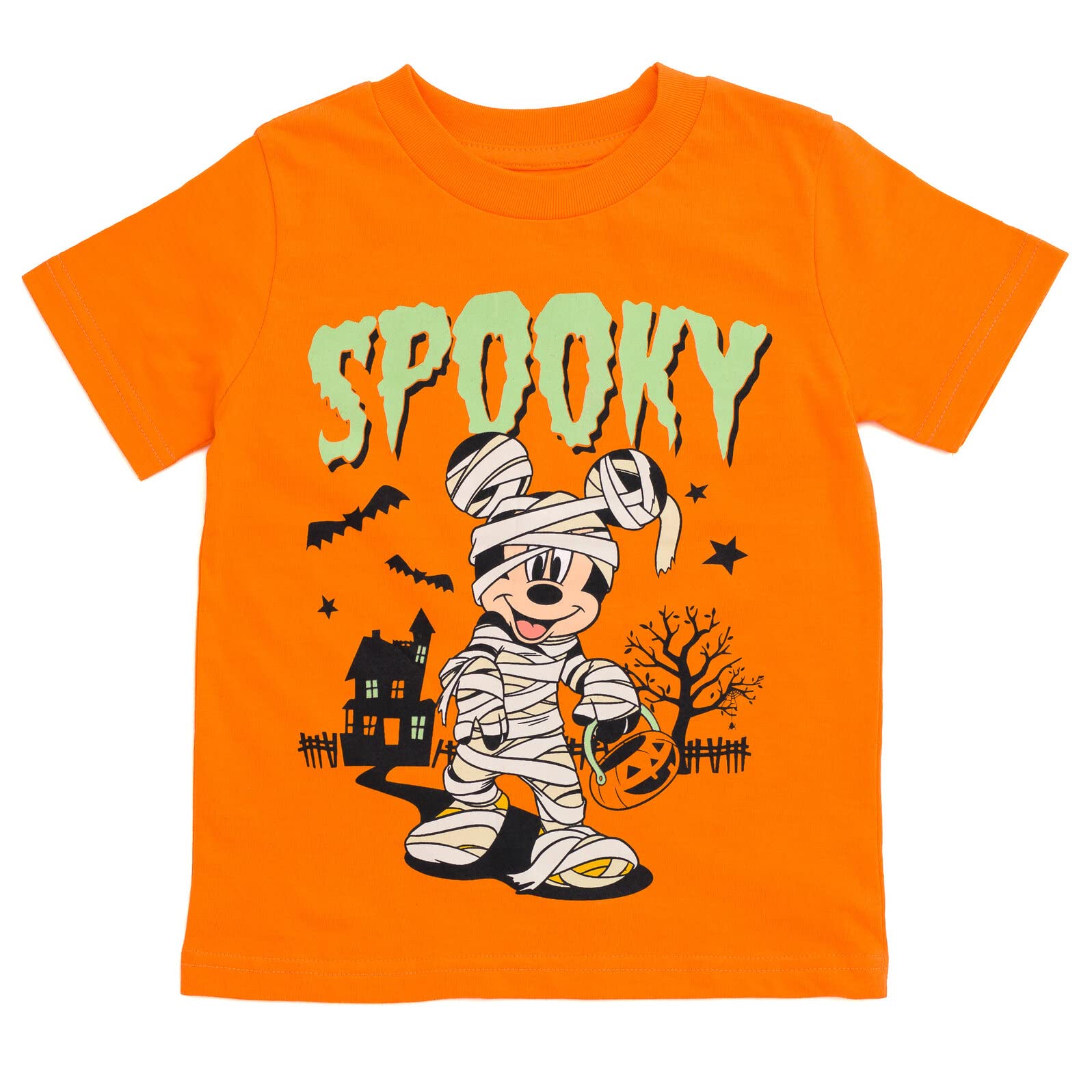 Camiseta Disney Mickey Mouse Halloween Para Niños Pequeños