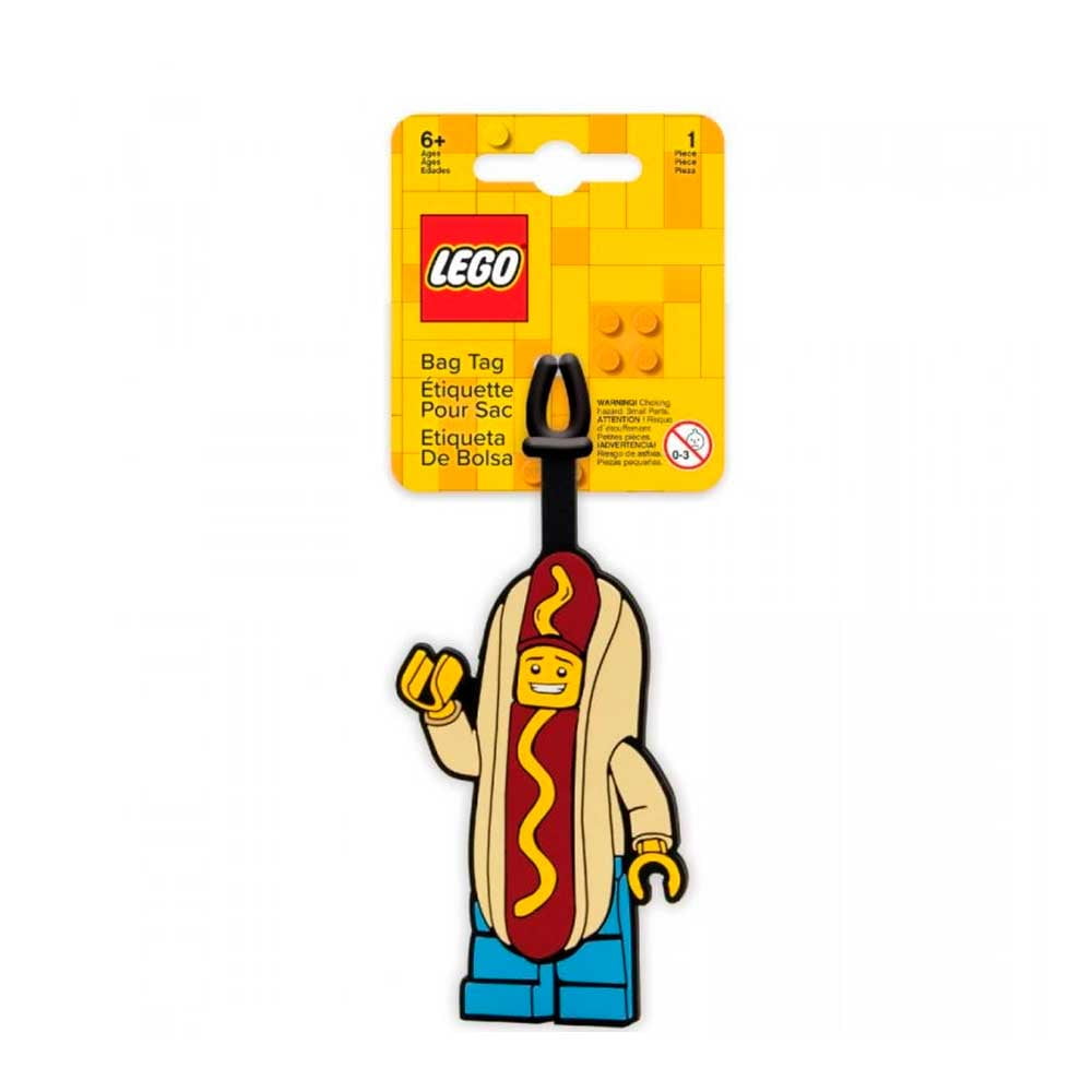 Lego - Etiqueta De Bolsa Iconic Bag Tag Hot Dog Man