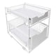thumbnail image 1 of Organizador cesta de cocina y baño 2 niveles blanco, 1 of 5