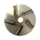 thumbnail image 5 of Raspador de Pelo de Cerdos Herramienta Quitapelos Disco Metálico Portátil Diseño Ergonómico Material Resistente Adecuado para Ganado Caballos Taller D 6 engranajes, 5 of 5
