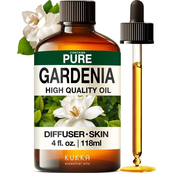 Aceite esencial KUKKA Gardenia 118 ml para piel y difusor